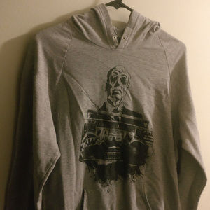 Mr. Brainwash Alfred Hitchcock hoodie